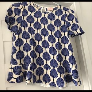 Kate Spade Florence Broadhurst silk top